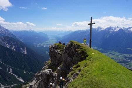 Wankspitze (2209 m) vom Gasthof Arzkasten