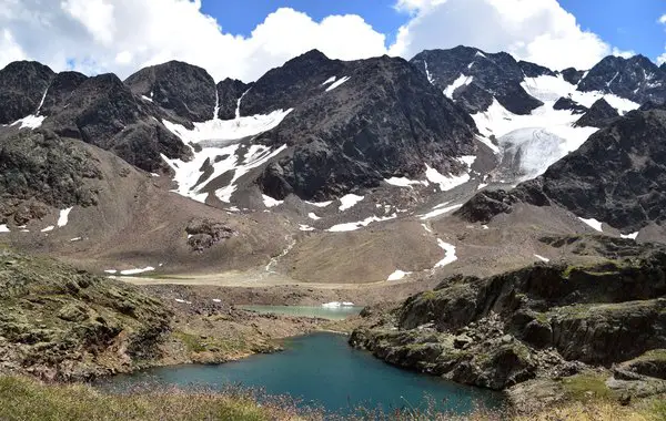 Saldursee mit Saldurgruppe