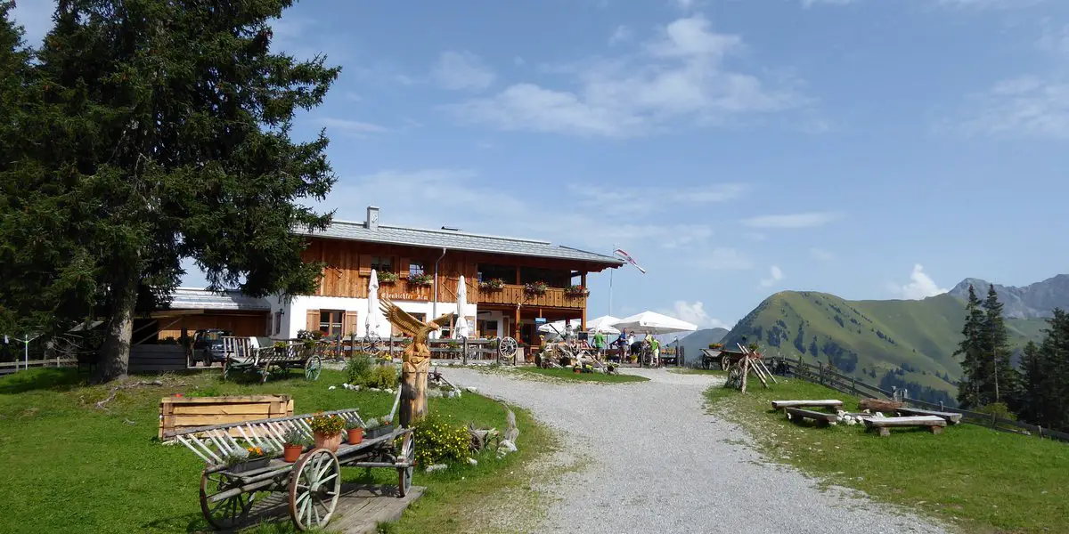 Ehenbichler Alm in voller Pracht