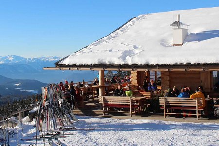 Almhütte Messnerjoch, 1930 m - Rosengarten