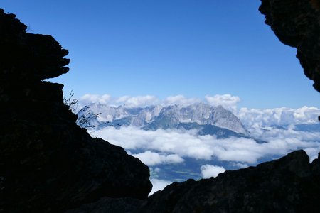 Horn Gipfel-Höhenweg von der Bergstation der Horngipfelbahn