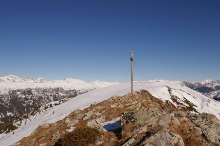 Allerleigrubenspitze (2131m) vom Parkplatz Obernberger See