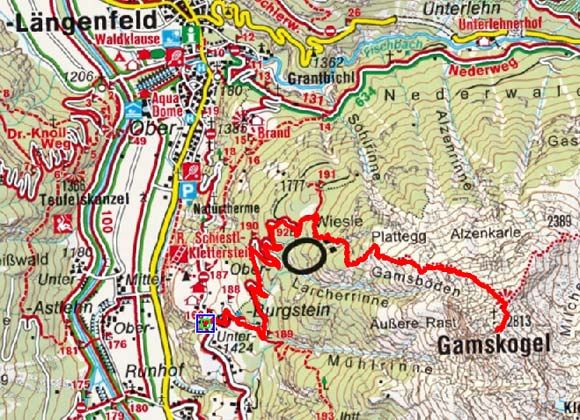 Gamskogel (2813 m) von Burgstein