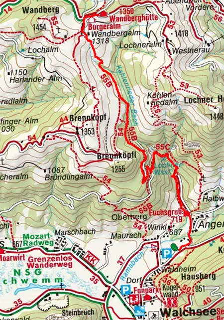 Wandberghütte von Walchsee Wandberghütte von Walchsee