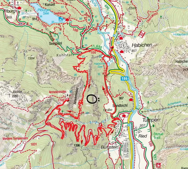 Armelenhütte (1747m) – Rundwanderung von Habichen Armelenhütte (1747m) – Rundwanderung von Habichen