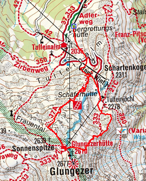 Klettersteig Glungezer