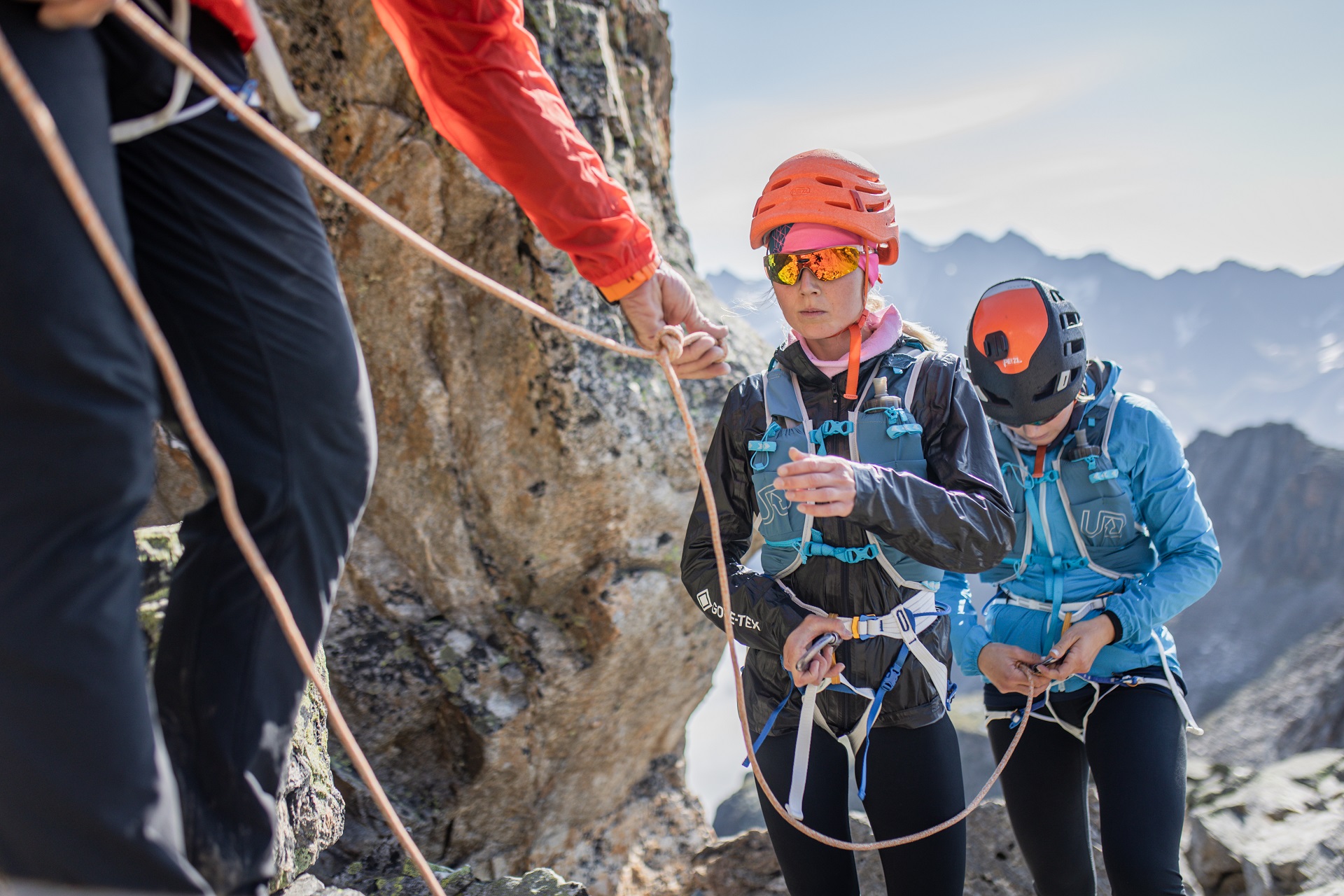 Trailrunner Sanna und Lina El Kott Helander, Pitztal (c) Phillipp Reiter