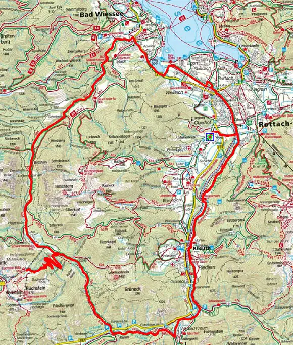 Rund um den Hirschberg mit Buchsteinhütte Rund um den Hirschberg mit Buchsteinhütte