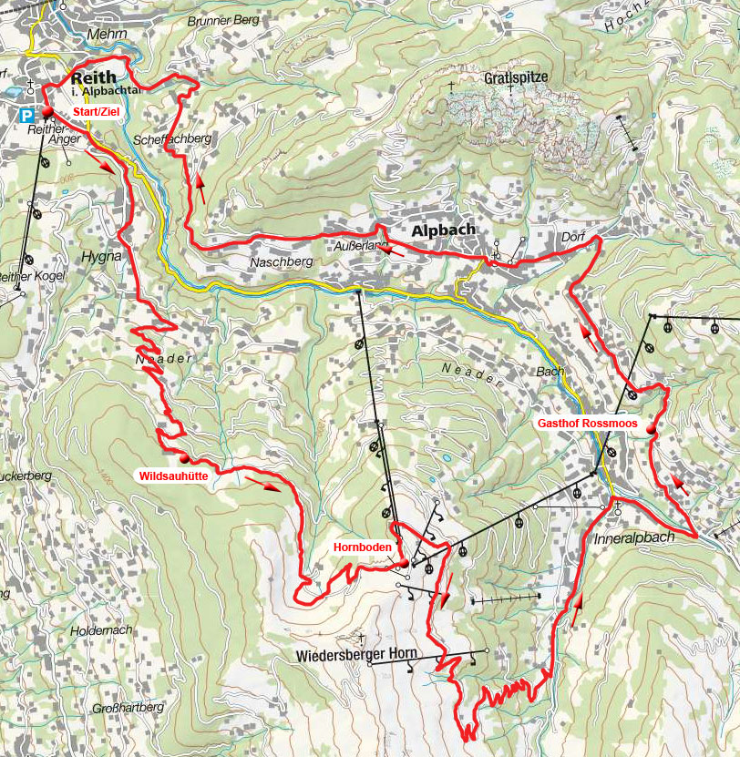 Große Alpbachtaler Talrundfahrt mit Hornboden
