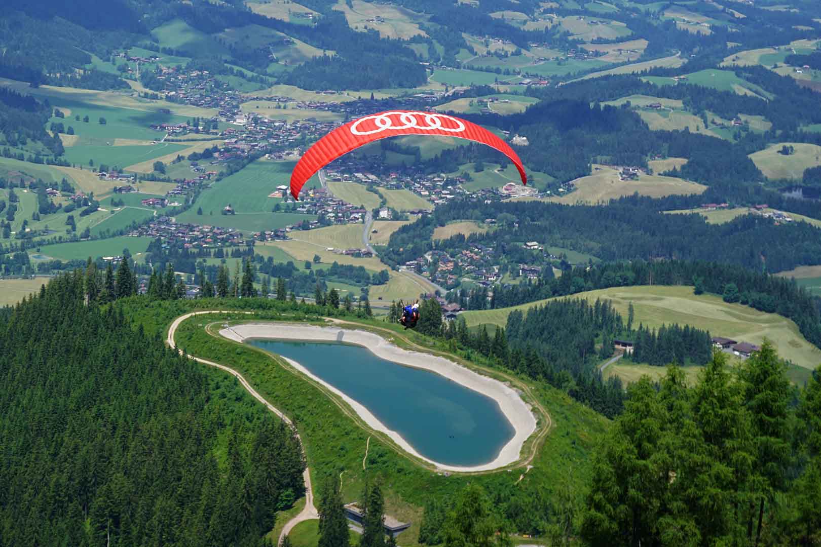 mountainbike tour hahnenkamm