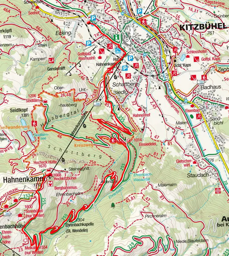 Hahnenkamm von Kitzbühel