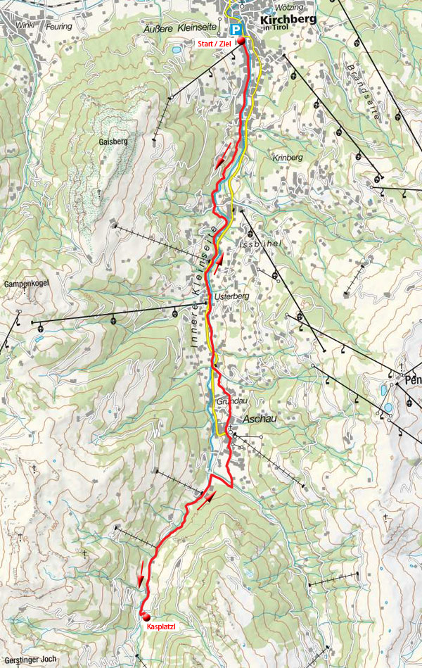 Kasplatzl von Kirchberg in Tirol