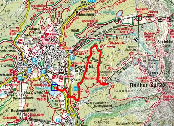 Seefeld - Reitherjochalm Seefeld - Reitherjochalm