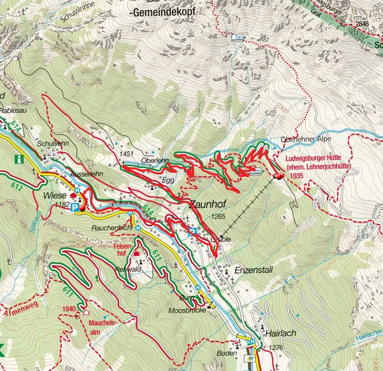 Ludwigsburger Hütte von Wiese Ludwigsburger Hütte von Wiese