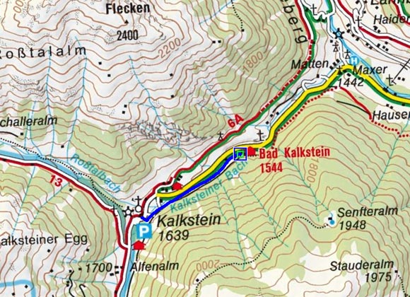 Rodelbahn Kalkstein - Naturrodelbahn