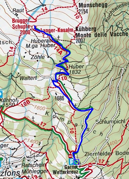 Brugger Schupfe - Naturrodelbahn