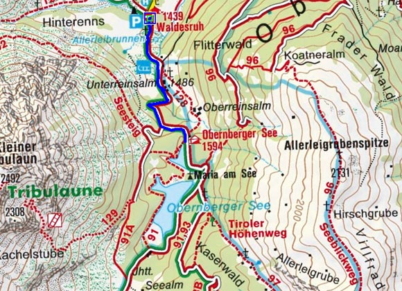 Obernbergersee - Naturrodelbahn