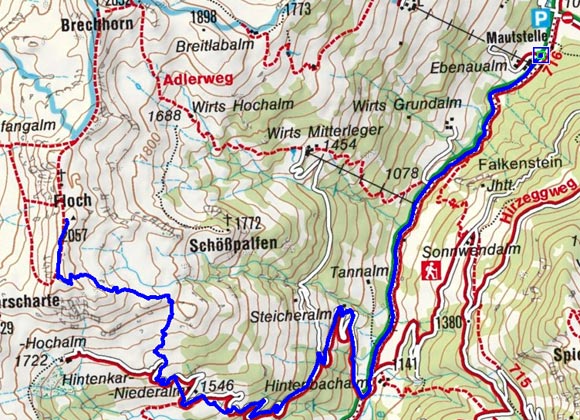 Floch (2057 m) von Aschau