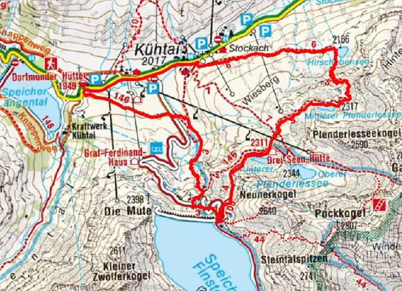 3 Seen Wanderung Kühtai 3 Seen Wanderung Kühtai