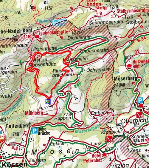 Rinderbrachalm – Frankenalm Rundwanderung im Kaiserwinkl Rinderbrachalm – Frankenalm Rundwanderung im Kaiserwinkl