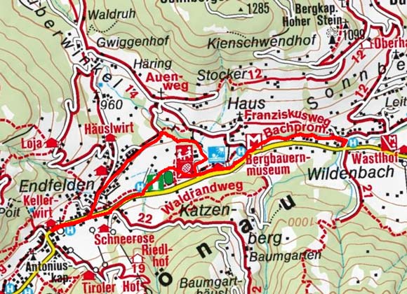 Franziskusweg - Wildschönau