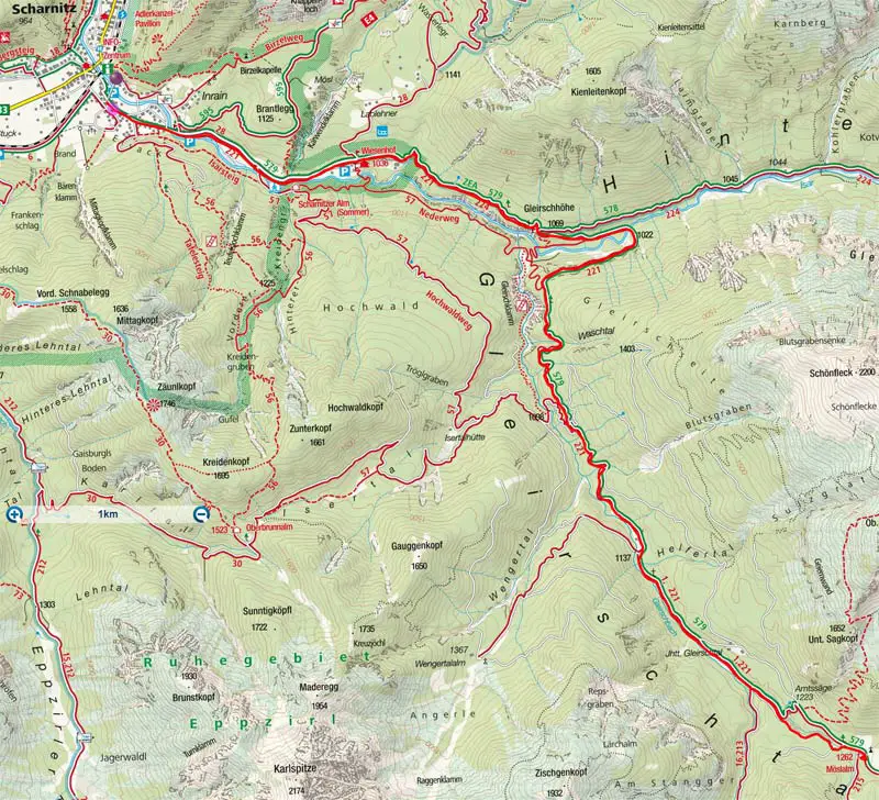 Möslalm von Scharnitz Möslalm von Scharnitz