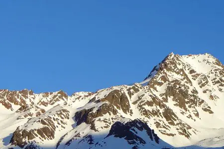 Schwemser Spitze (3459 m) von Kurzras