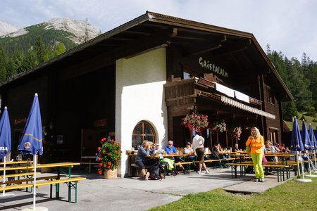 Gaistalalm vom Parkplatz Salzbach