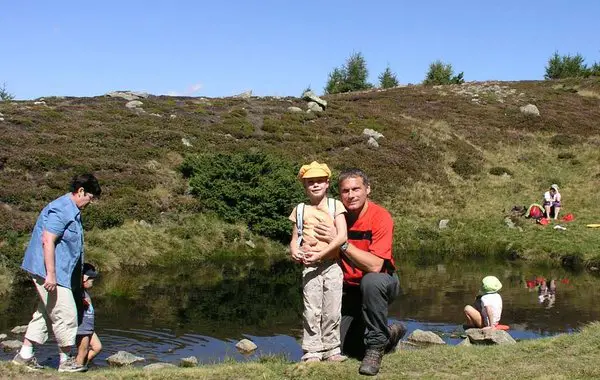 Wanderung bei Seen