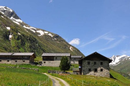 Erlsbach - Jagdhausalmen - Klammjoch