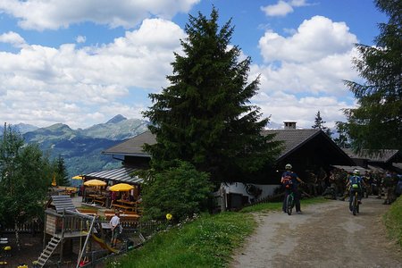 Prantneralm vom Wirtshaus Lener