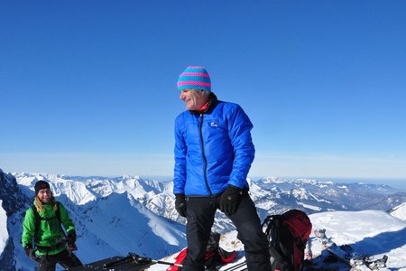 Seekarlspitze (2261 m) von der Erfurter Hütte