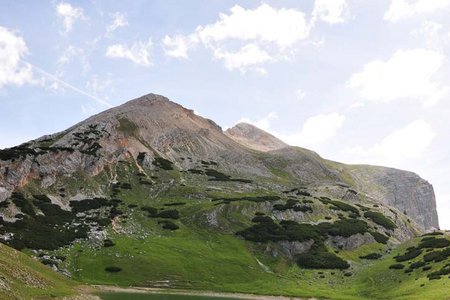 Pareispitze (2794 m) von der Lavarellahütte