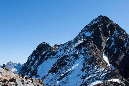 Hochschober (3243 m) von der Leibnitzbachbrücke