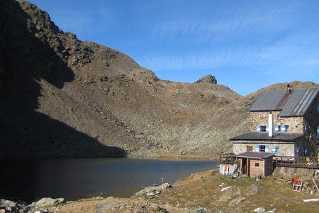 Flaggerschartenhütte (2481 m) von Durnholz