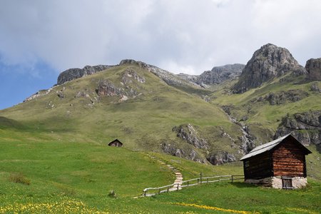 Peitlerkofel (2875 m) aus dem Campilltal