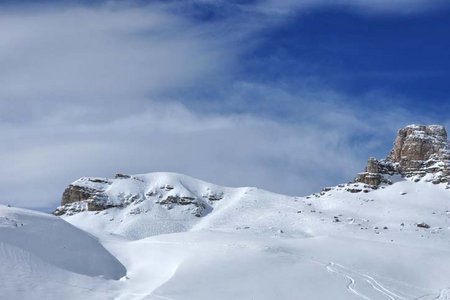 Sextner Stein (2539 m) von der Fischleinbodenhütte