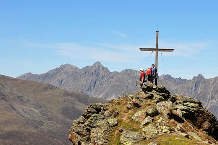 Schaflegerkogel (2405 m) von der Kemater Alm