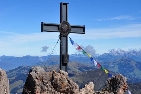 Großer Rettenstein (2366 m) vom Parkplatz Hintenbach