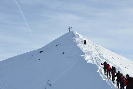 Naviser Kreuzjöchl (2536 m) von Navis