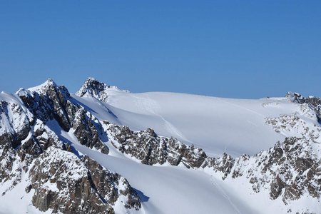 Wildes Hinterbergl (3288 m) von der Franz Senn Hütte