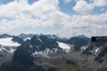 Westliches Gamshorn (2987 m) von der Jamtalhütte