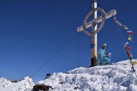 Gürtelspitze (2836 m) von der Timmelsbrücke