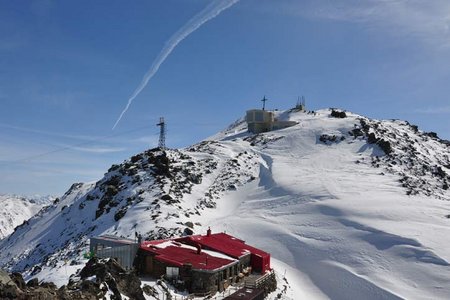 Glungezer/Sonnenspitze "Route Classic" (2677/2639 m) von Tulfein