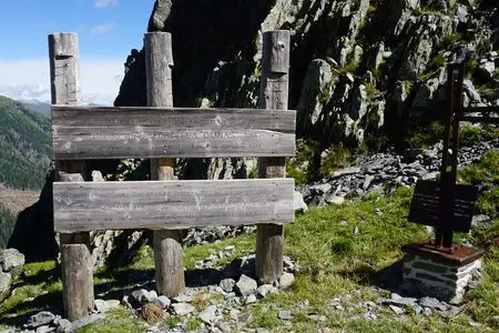 Tilliacher Joch (2094m) vom Klapfsee