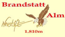 Logo Brandstatt Alm, 1810 m - Stubaital