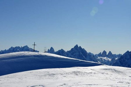 Toblacher Pfannhorn (2663 m) von Kalkstein