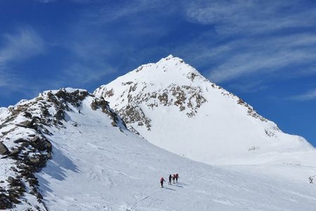 Fineilspitze (3514 m) von der Martin Busch Hütte