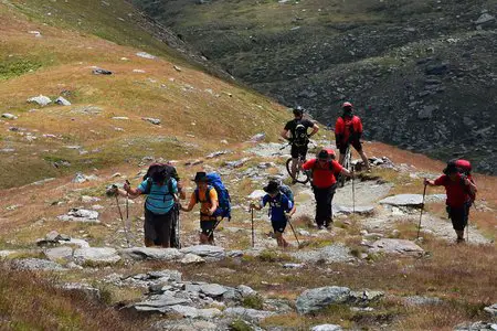 Outdoor-Equipment auf der Trekkingtour