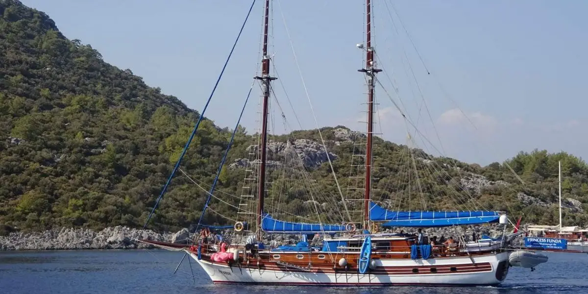 Unterwegs mit einem Segelboot